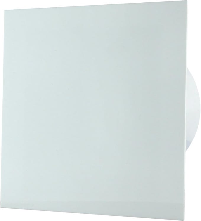 Wandventilator met Wisselfront en Naloop Timer - Ø 100 mm of Ø 125 mm