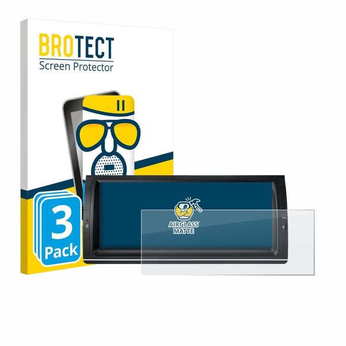 BROTECT - Screenprotector voor Xtrons PX1453BLHGS 10.25" - Folie Beschermfolie Beschermglas matte 3 Stuks