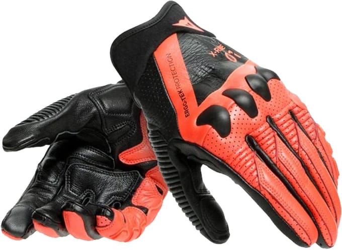 Dainese X-Ride Zwart Fluo Rood - Handschoen