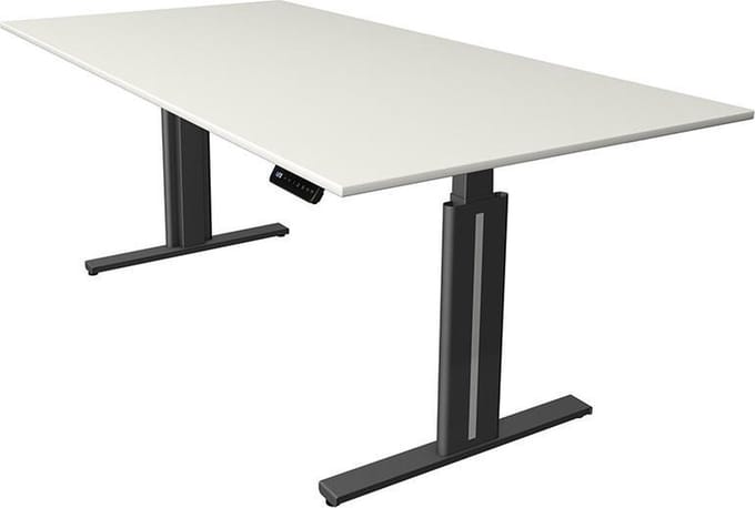 Kerkmann - Bureau Move-3 elegant wit 200x100cm elektrisch verstelbaar