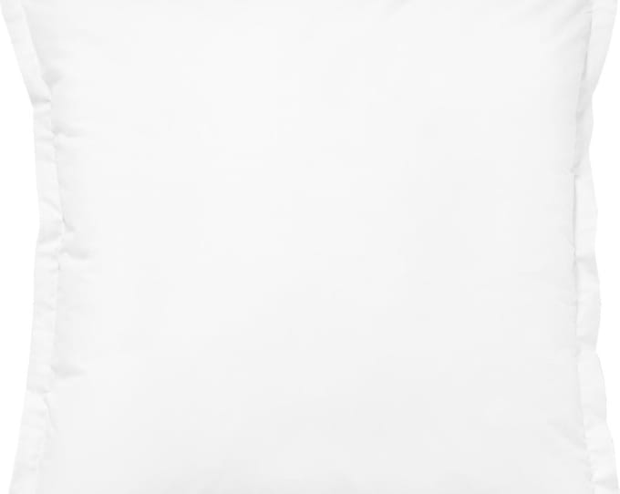 Cinderella Sundays Kussensloop - Set van 2 - Satijn - Met Rits - 80x80 cm - Wit