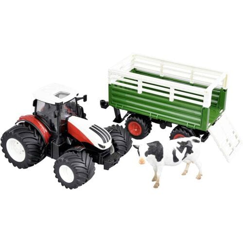 Amewi RC Tractor with Livestock Trailer 1:24 RTR