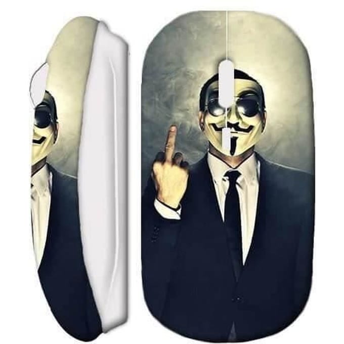 Vendetta draadloze muis wit