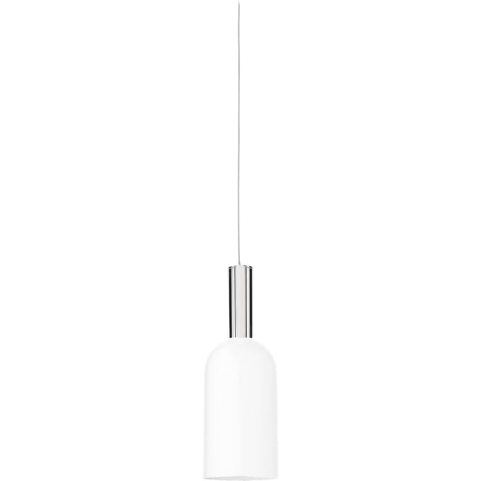 Hanglamp AYTM Luceo, cilinder, wit, Ø 12 cm