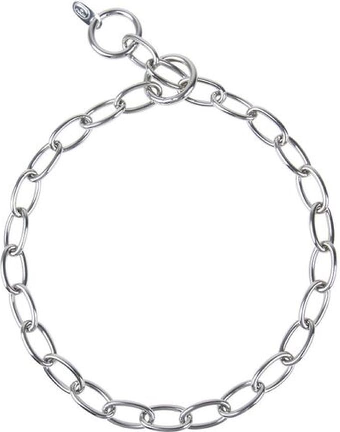 Correctieketting korte ovale schakel - RVS - 3mm x 65cm