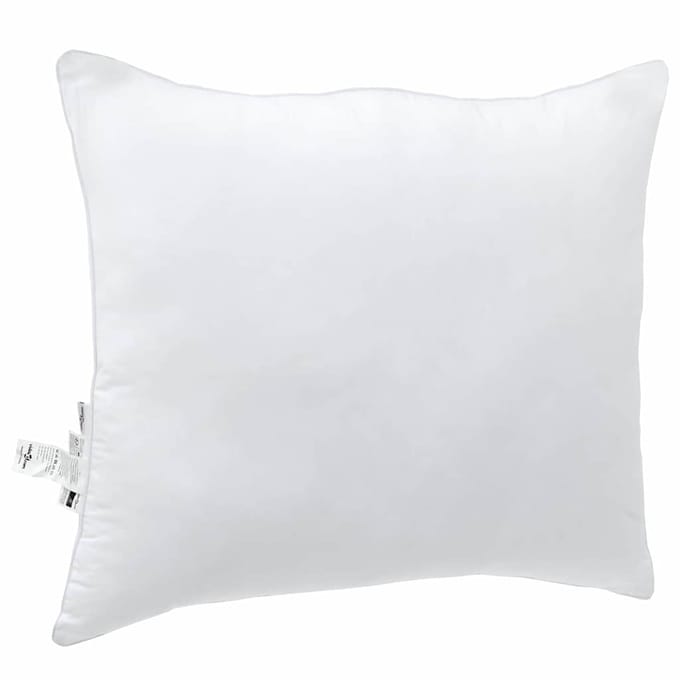 vidaXL - Hoofdkussen - 81 - x - 81 - x - 40 - cm - Polyester - Wit