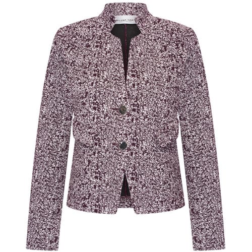 Blazer Helena Hart 7870 Blazer Noor Enno Burgundy Melé