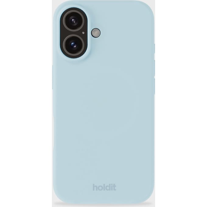Phone Case Silicone Mineral Blue iPhone 16