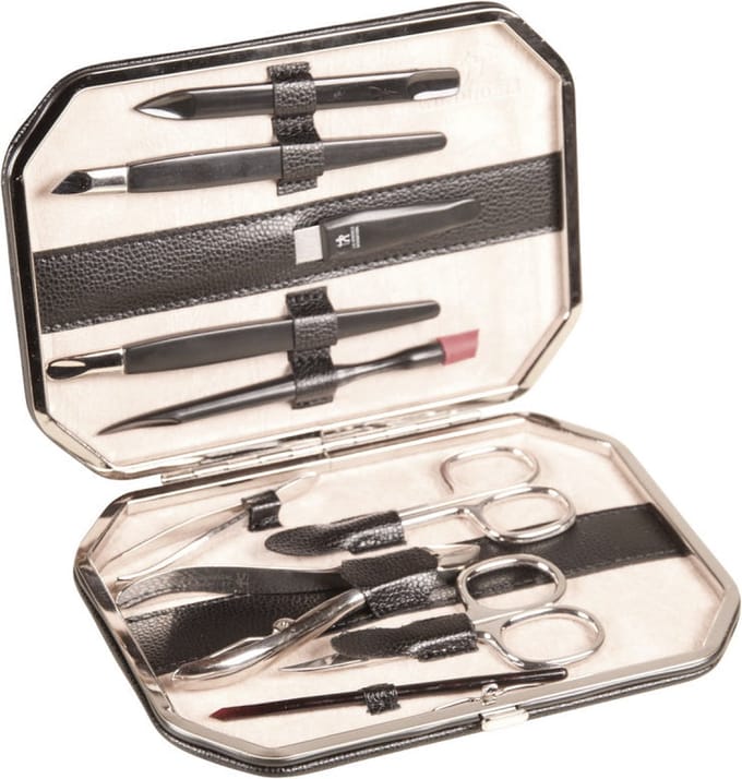 Windrose Beluga - Manicure Set 17.5 cm (schwarz)