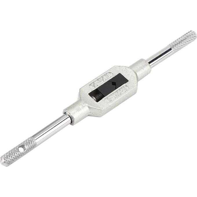 Verstelbare 130mm Engineer Tap Sleutelhouder Geschikt voor M1 M8 Metrisch white