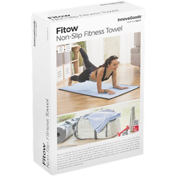 InnovaGoods Antislip Yoga Handdoek