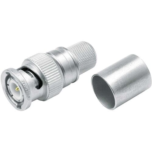 Telegärtner 100023321 100023321 BNC-connector Stekker, recht 50 Ω 1 stuk(s)
