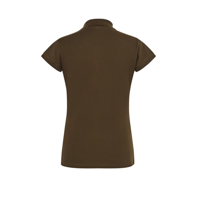 JHK Dames/Dames Regular Poloshirt (Khaki)