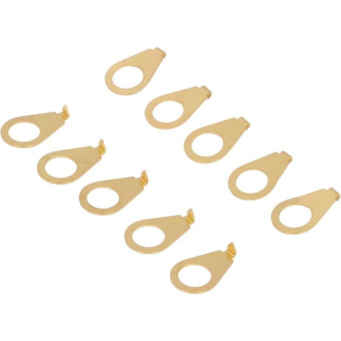 10 STUKS Gitaarknoppen Pointer Indicator Plaat IJzeren Gitaar Potentiometer Indicator Afstandhouder Goud goud