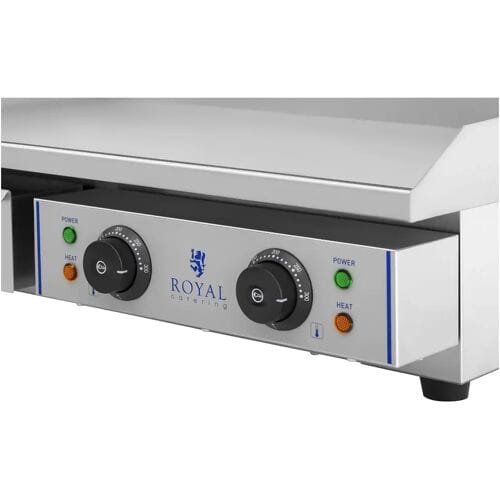 Royal Catering Elektrische bakplaat 73 cm - glad - 2 x 2,2 kW 10010251