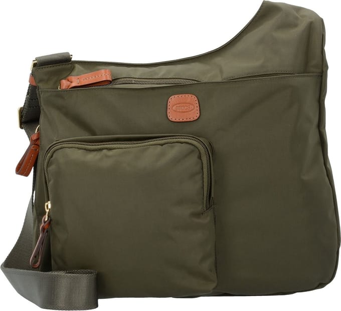 BRIC'S Schoudertas X-Bag Hipster Crossbody Olive Groene