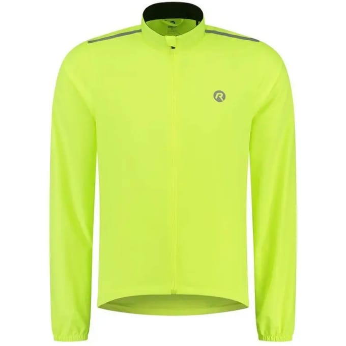 Rogelli Core Heren Fietsjack Lange Mouw - Winddicht - Fluor