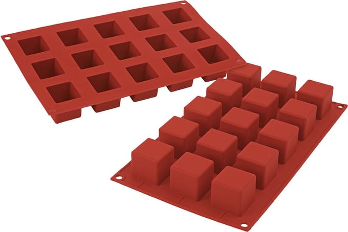 SILIKOMART - SF 105 CUBE - SILICONEN BAKVORM 35x35x35 MM