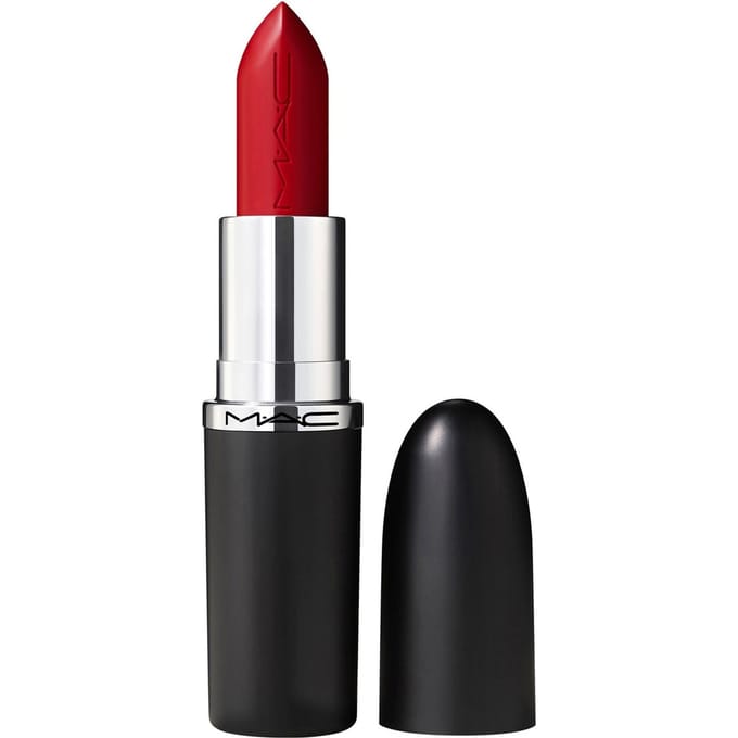 MAC Macximal Sleek Satin Lipstick 3.5g (Various Shades) - Brave Red