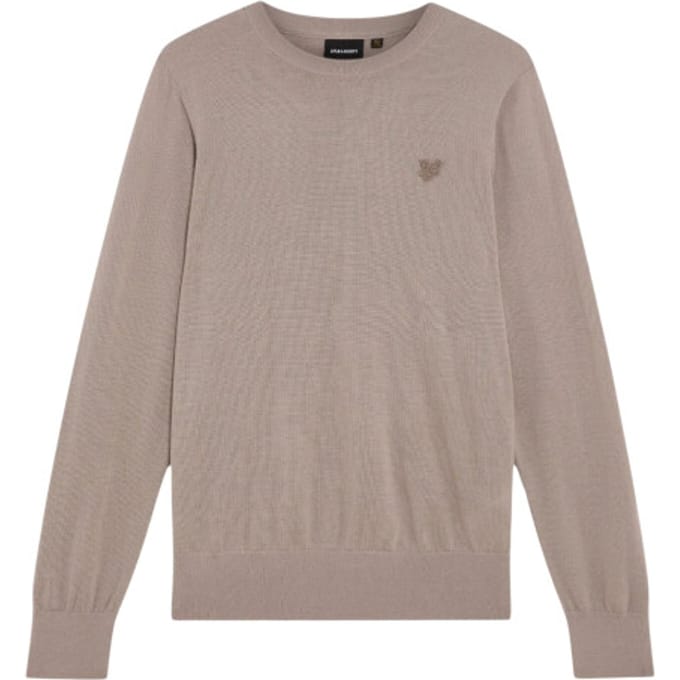 Lyle and Scott Lyle&scott tonal eagle merino truien kn2121vc