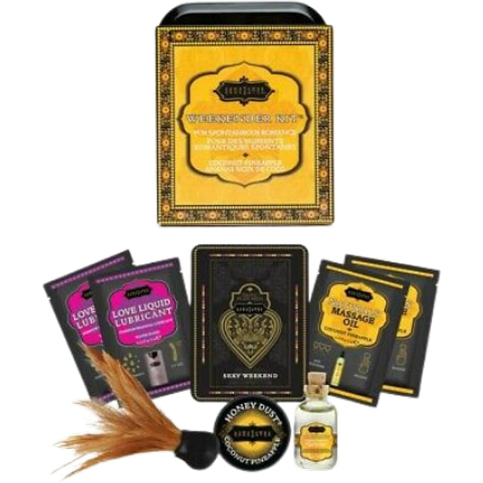 Kamasutra Erotische Massage Geschenkset Weekender Kit Coconut Pineapple