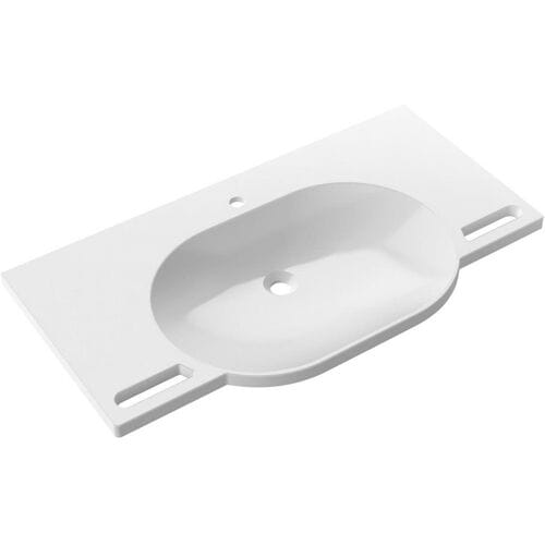 HEWI Universal washbasin 100 x 55 cm with 1 tap hole 950.11.401