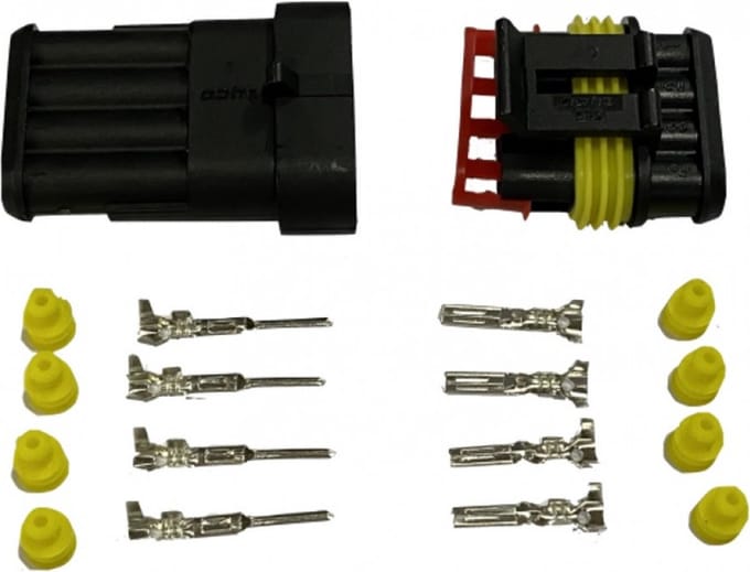 Superseal Connector Set 4-Polig
