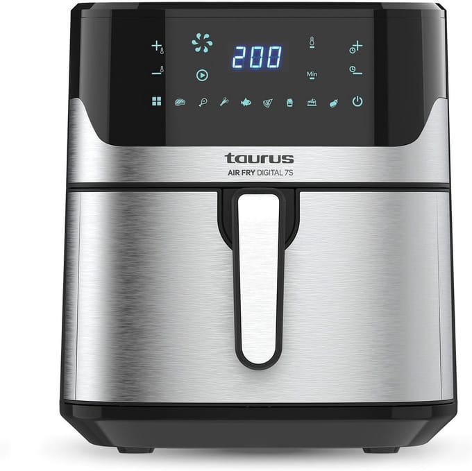 Heteluchtfriteuse - Airfryer - Gezond Bakken - Grote Capaciteit - 65 Liter - Roestvrij staal