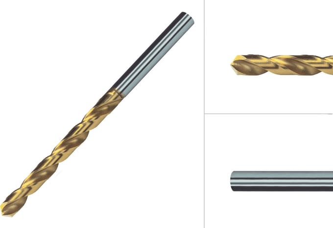 Hardhoutboor HSS|G TiN 4.5 mm | Doos 10 stuks