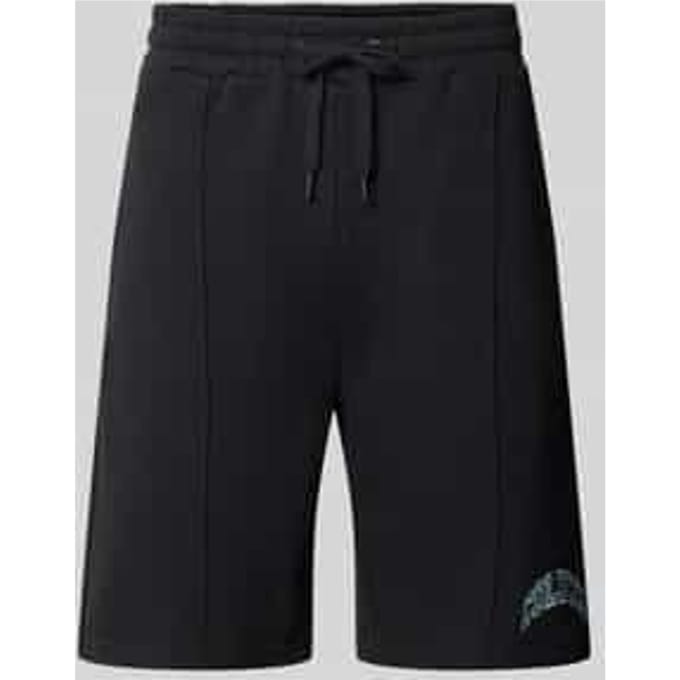 regular fit sweatshorts met tunnelkoord