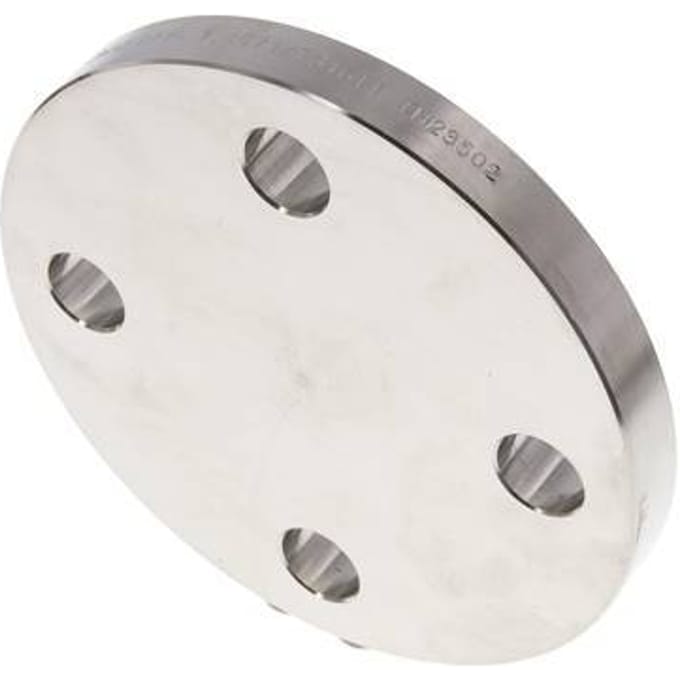 Blindflens DN65-PN16 RVS 1.4571 DIN 2527