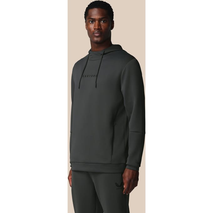 Heren Flex Lange Mouwen Hoodie - Gunmetal