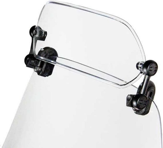 MRA X-creen Sport Spoiler - opzetruit motor windscherm - helder