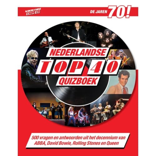 Top 40 Quizboek Jaren 70 - Martijn van den Bogaart