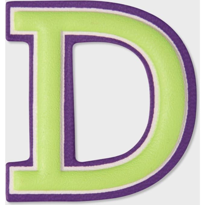 D Letter Sticker