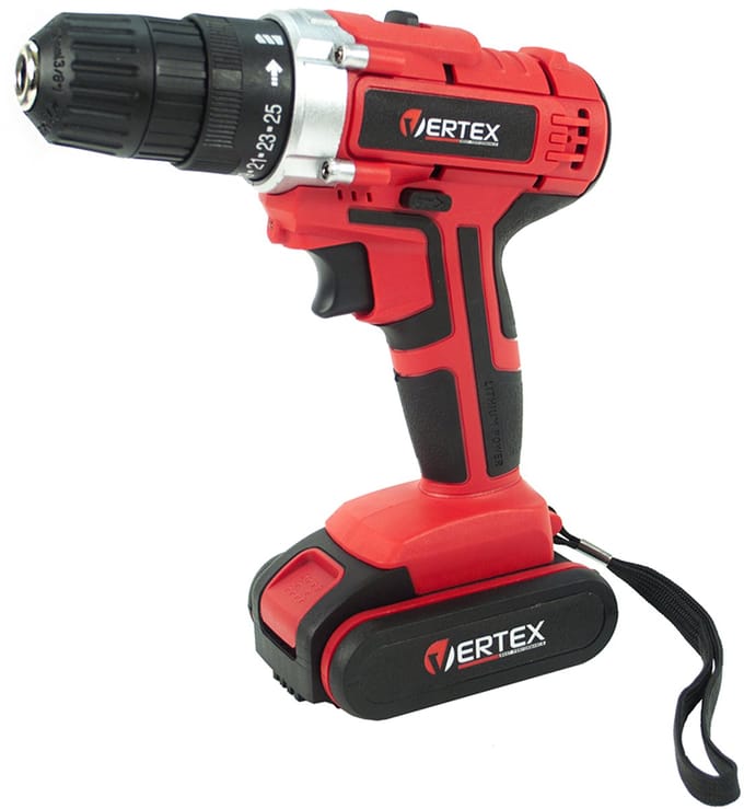 Vertex VWA21LI Basic - Accuboormachine - 21V - Li-Ion - LED-verlichting