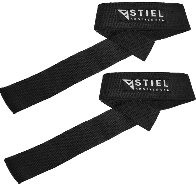 Stiel Powerlifting straps met padding - 57 x 4cm - per paar