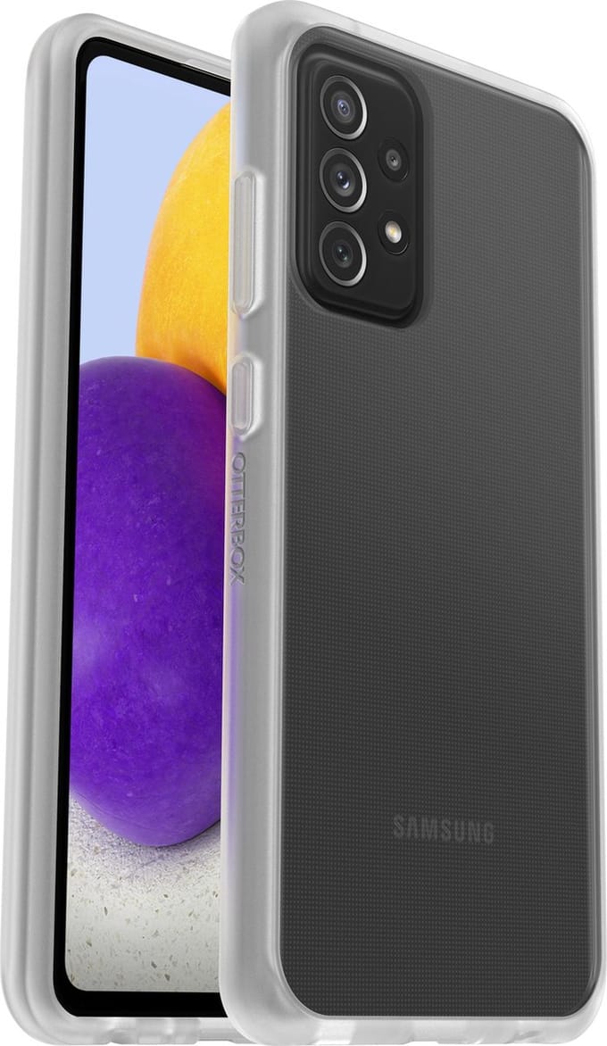 OtterBox React case voor Samsung Galaxy A72 - Transparant