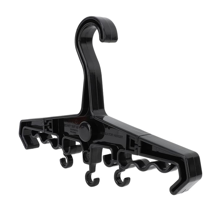BCD BC Hanger Multifunctioneel Ergonomisch ABS Draagbaar Duurzaam Duikuitrusting voor Reizen Watersport zwart