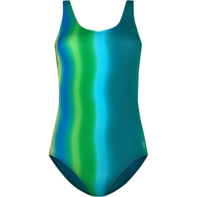 Ten Cate badpak soft cup v-neck botanical gradient voor Dames | Maat 40