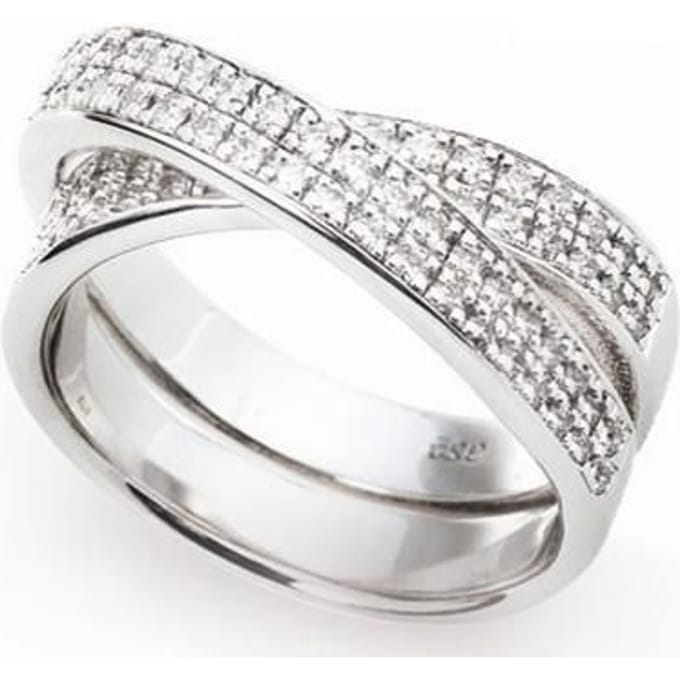 Orphelia Dames 925 Sterling Zilveren Ring - Zilver ZR-3519