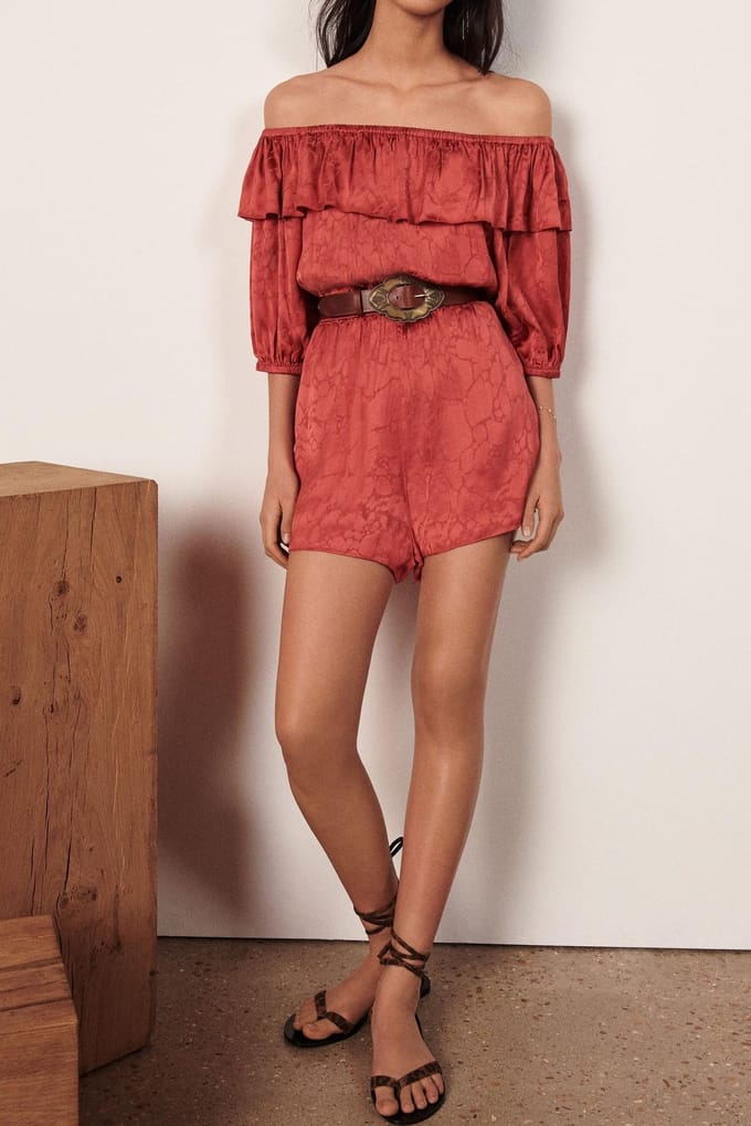 BA&SH Combinaison Doria Boisderose Größe: M | Playsuits Outlet | Damen