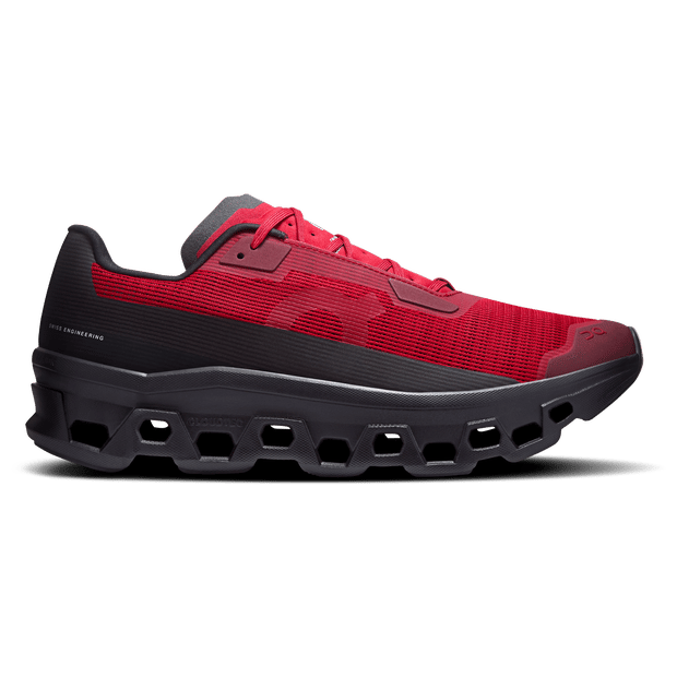 On Cloudmonster Sneakers Heren - Grijs - Maat 43 - Mesh/Synthetisch