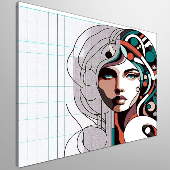 Kunstprint | Wanddecoratie | Canvas | 30 × 30 cm