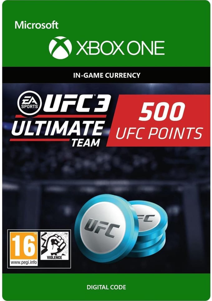 UFC 3: 500 UFC Points - Xbox One - Consumable