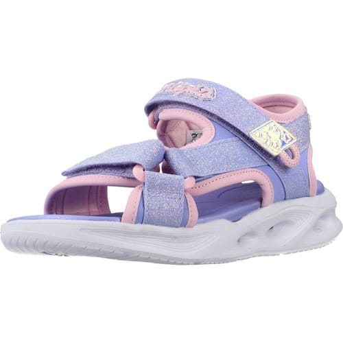 Skechers Sola Glow Zandal - Meisjes Sandalen - Paars