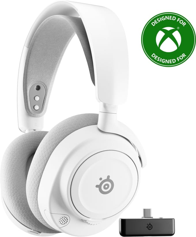 SteelSeries Arctis Nova 7X Gen 2 - Draadloze Gaming Headset - Xbox - Wit