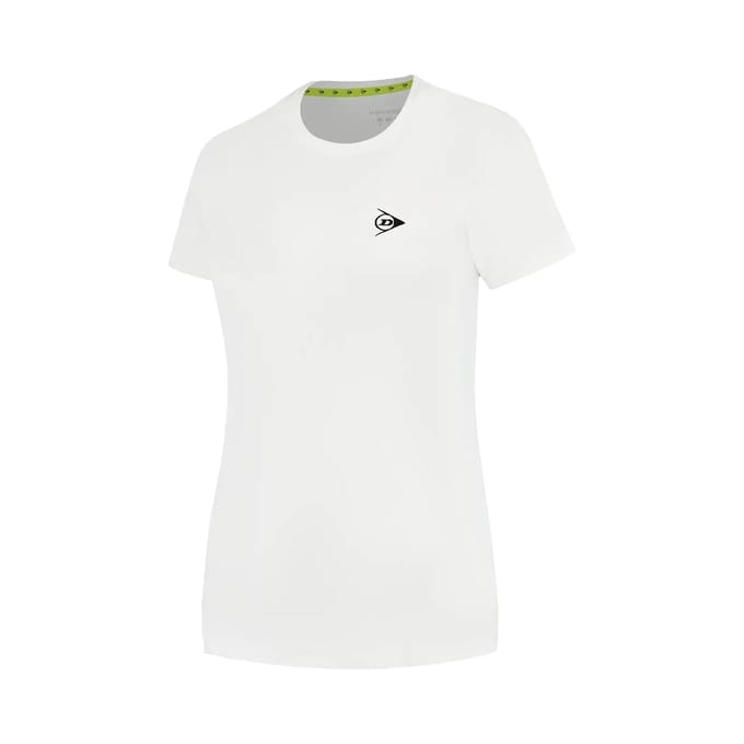 Dunlop Club Crew T-shirt Meisjes-Wit