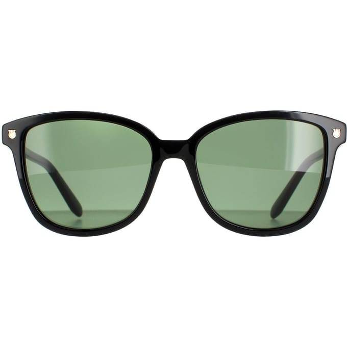 Salvatore Ferragamo Vierkant Dames Zwart Groente SF815s