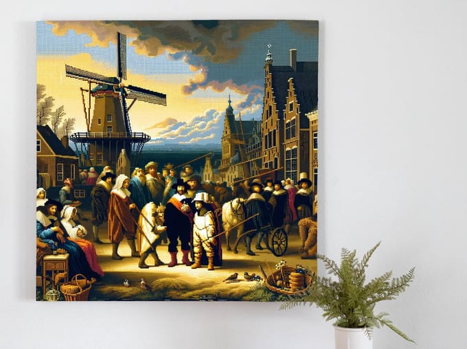 Kunstprint | Wanddecoratie | Canvas | 20 × 20 cm